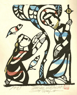 Pictures in Focus: Two Prints of the Resurrection of Christ by Sadao Watanabe