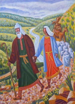 Ways in the Wilderness: Abraham and Sarah by James Janknegt