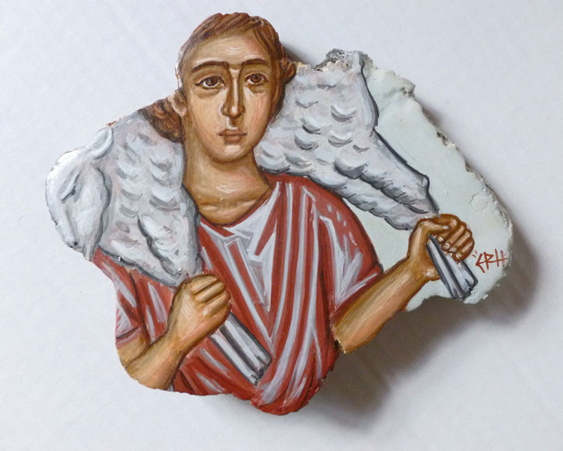 The Good Shepherd, Eri Fragiadaki Sacred Art Pilgrim