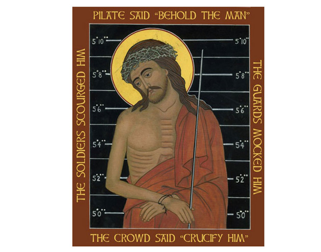 "Behold the Man", Jack Pachuta Sacred Art Pilgrim
