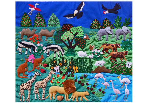 The Garden of Eden, Eleodora Salvatierra Sacred Art Pilgrim