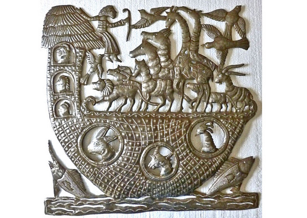 Noah’s Ark, Unknown Haitian Artist Sacred Art Pilgrim