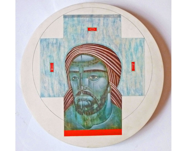 The Savior Made Without Hands, Ulyana Tomkevych Sacred Art Pilgrim