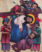 Jesus Stumbles Under the Cross