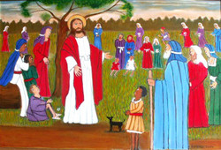 Who is My Neighbor?: Jesus Preaches the Good News by Lorenzo Scott