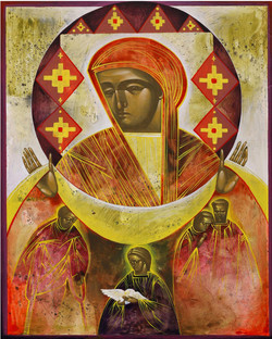 Picture in Focus: The Protection of the Mother of God by Kateryna Shadrina