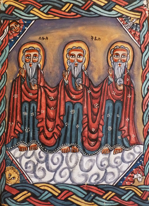 The Holy Trinity, Unknown Ethiopian Artist dans immagini sacre 304f0c7ddc014a675957fae731e7e88b_w600