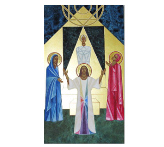 The Raising of Lazarus, Jodi Simmons Sacred Art Pilgrim
