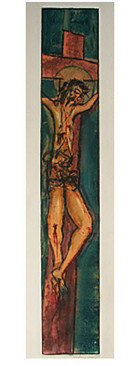 The Crucifixion (Turquoise)