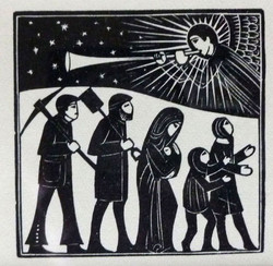 Carols and Countries: Adeste Fideles by Eric Gill (English)