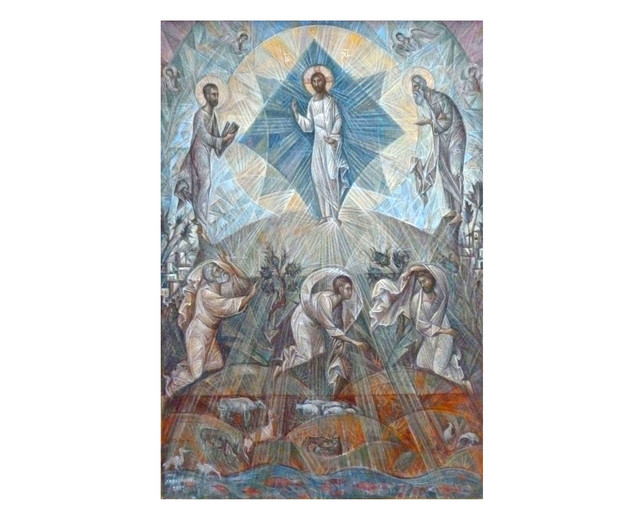 The Transfiguration, Charalambos Epaminonda Sacred Art Pilgrim