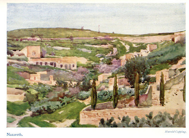 Nazareth, Harold Copping Sacred Art Pilgrim