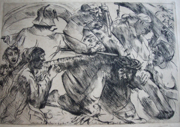Bearing the Cross (1916), Lovis Corinth Sacred Art Pilgrim