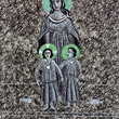 Picture in Focus: The Virgin Mary, Jesus, and John the Baptist by Frank Humphrey Allen