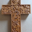Pictures in Focus: Two Crosses Made from Mahogany
