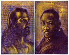 Palimpsest Portraits: Jesus and Martin Luther King