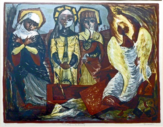 Very Early in the Morning, Benton Spruance Sacred Art Pilgrim
