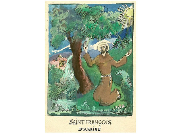St. Francis of Assisi, Hermine David Sacred Art Pilgrim
