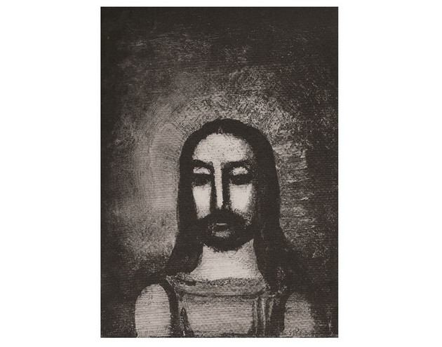 Christ de face, Georges Rouault Sacred Art Pilgrim