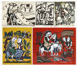 Donkeys of the Bible: The Prints of Sadao Watanabe