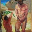 Week Eleven: Christ Mocked by a Dwarf by Edward Knippers Week Eleven: Christ Mocked by a Dwarf by Edward Knippers