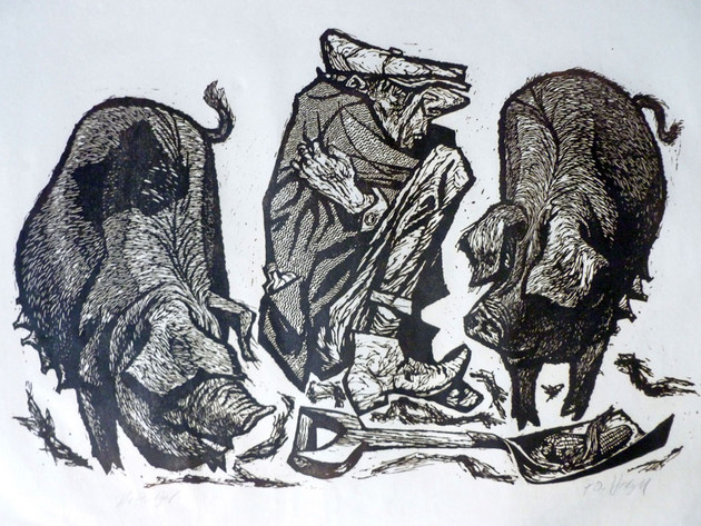 The Prodigal Son, Robert Hodgell Sacred Art Pilgrim