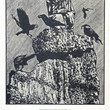 Birds in the Bible: Elijah Fed by the Ravens by Barry Moser
