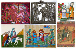 Pictures in Focus: The Flight into Egypt by Six International Artisans