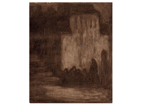 People of the Night, Eugene Higgins Sacred Art Pilgrim