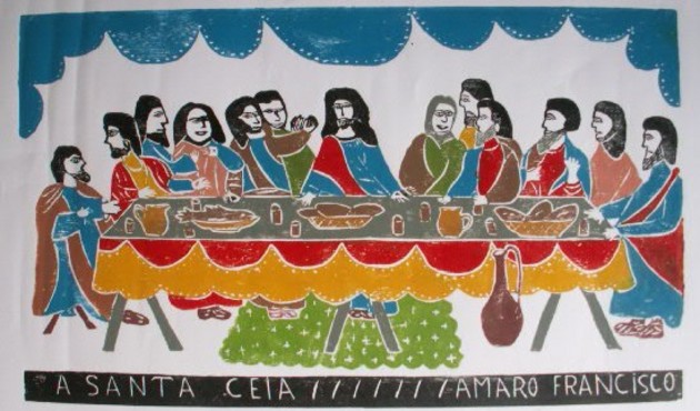 The Last Supper, Amaro Francisco Borges Sacred Art Pilgrim