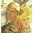Birds in the Bible: St. Francis and the Eagle by Sergey Kirnitskiy