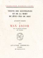 Visions des souffrances (Title page)