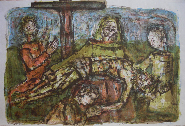 Le Douziesme Texte (II), Paul Aizpiri Sacred Art Pilgrim