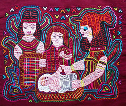 Pictures in Focus: Five Old Testament Molas by Kuna Artists