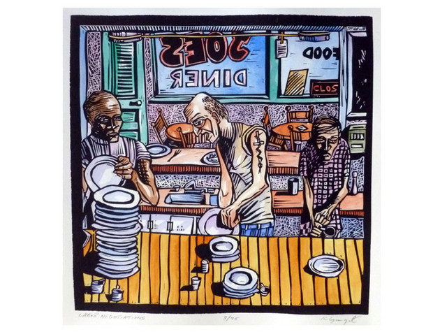 Labor Negotiations, Kreg Yingst Sacred Art Pilgrim