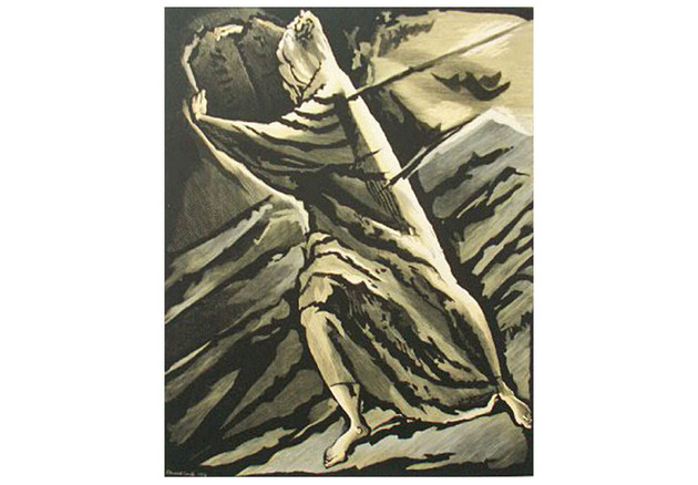 Moses & the Ten Commandments, Bernard Brussel-Smith Sacred Art Pilgrim