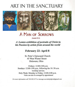 Out & About: A Man of Sorrows Exhibition in Delaware, Ohio.