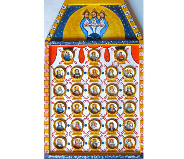 An Alphabet of Saints, Marie Romero Cash Sacred Art Pilgrim