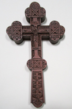 Picture in Focus: Ukrainian Greek Catholic Crucifix by Unknown Hutsul Woodcarver