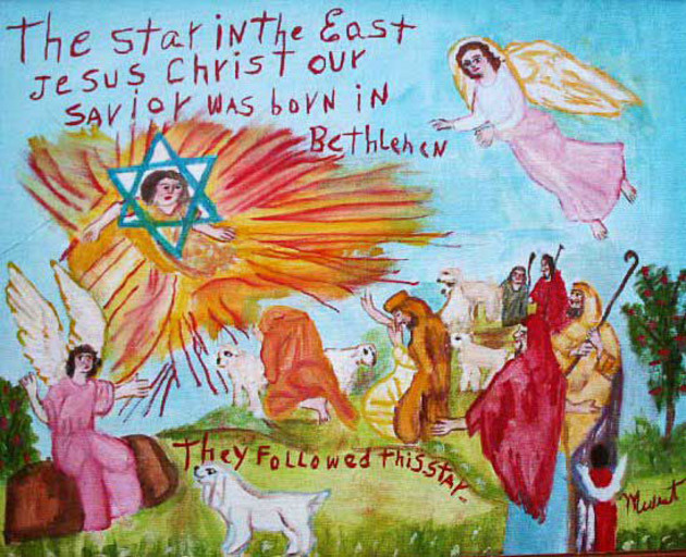 The Christmas Story, Myrtice West Sacred Art Pilgrim