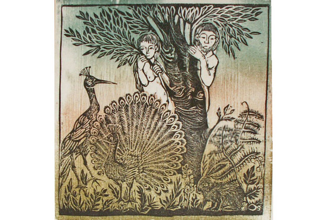 After the Fall, Helen Siegl Sacred Art Pilgrim