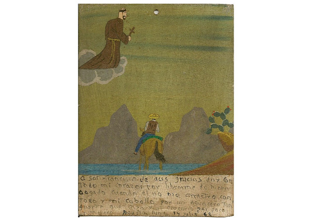 To St. Francis, Unknown Mexican Artist Sacred Art Pilgrim