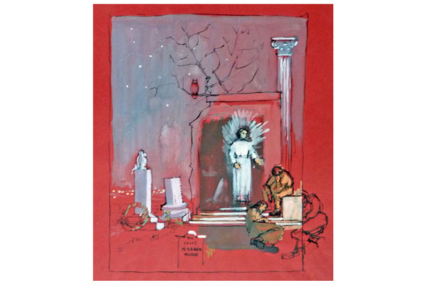 Sic Transit Miseria Mundi, Frances Watt Sacred Art Pilgrim