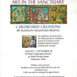 Out & About: Exhibit of Cardboard Creations by Rudolph Valentino Bostic 