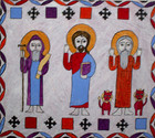 Coptic: Christ, St. Paul, St. Anthony
