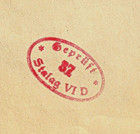 Stalag VI D Censorship Stamp