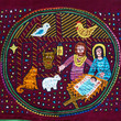 Picture in Focus: Nativity Mola by Unknown Kuna Artist