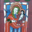 Picture in Focus: Romanian Glass Icon of the Madonna