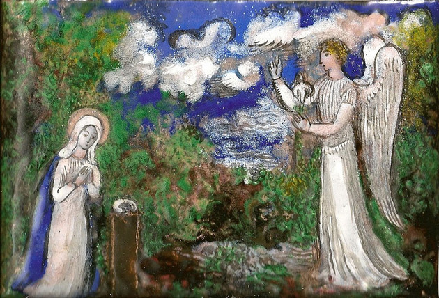The Annuciation, Hermine David Sacred Art Pilgrim