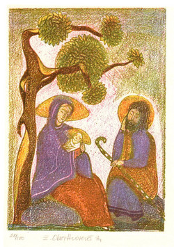 Pictures in Focus: Lithographs of the Flight into Egypt by Karel Oberthor and Zuzana Oberthorova